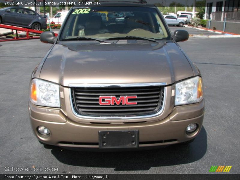 Sandalwood Metallic / Light Oak 2002 GMC Envoy SLT