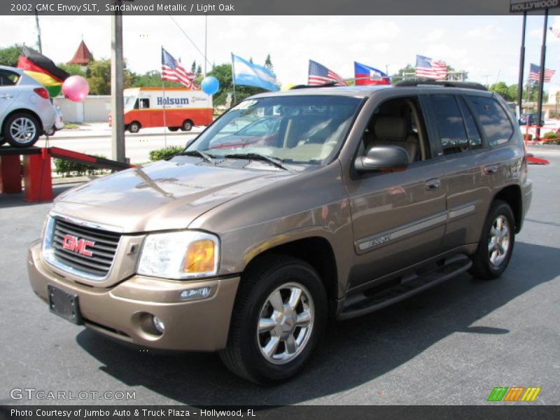 Sandalwood Metallic / Light Oak 2002 GMC Envoy SLT