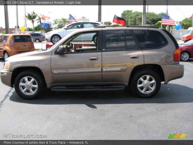 Sandalwood Metallic / Light Oak 2002 GMC Envoy SLT