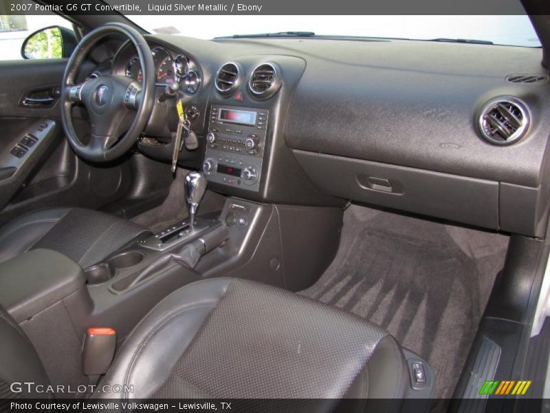 Liquid Silver Metallic / Ebony 2007 Pontiac G6 GT Convertible