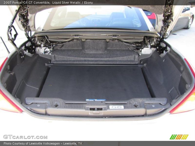 Liquid Silver Metallic / Ebony 2007 Pontiac G6 GT Convertible