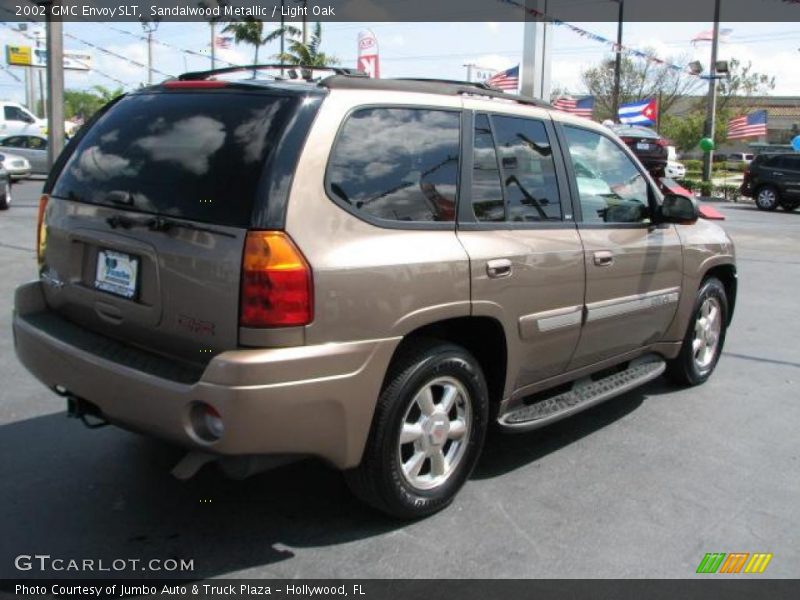 Sandalwood Metallic / Light Oak 2002 GMC Envoy SLT