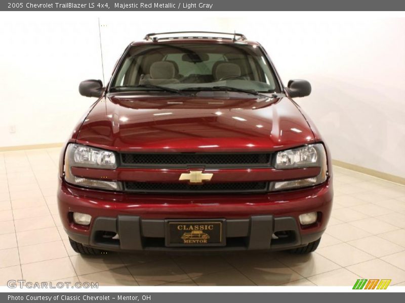 Majestic Red Metallic / Light Gray 2005 Chevrolet TrailBlazer LS 4x4
