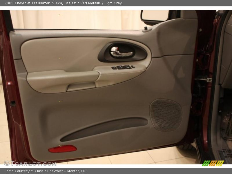 Majestic Red Metallic / Light Gray 2005 Chevrolet TrailBlazer LS 4x4