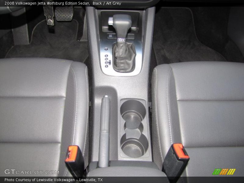 Black / Art Grey 2008 Volkswagen Jetta Wolfsburg Edition Sedan