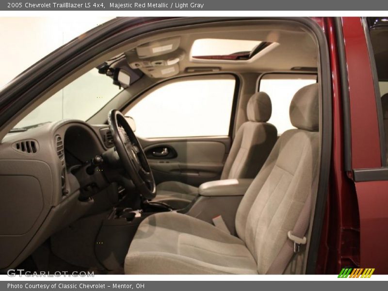 Majestic Red Metallic / Light Gray 2005 Chevrolet TrailBlazer LS 4x4