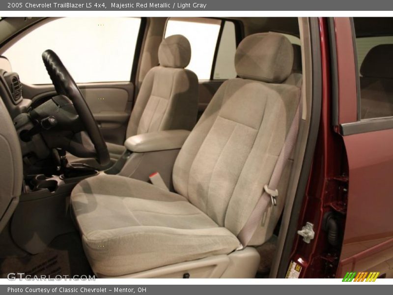 Majestic Red Metallic / Light Gray 2005 Chevrolet TrailBlazer LS 4x4