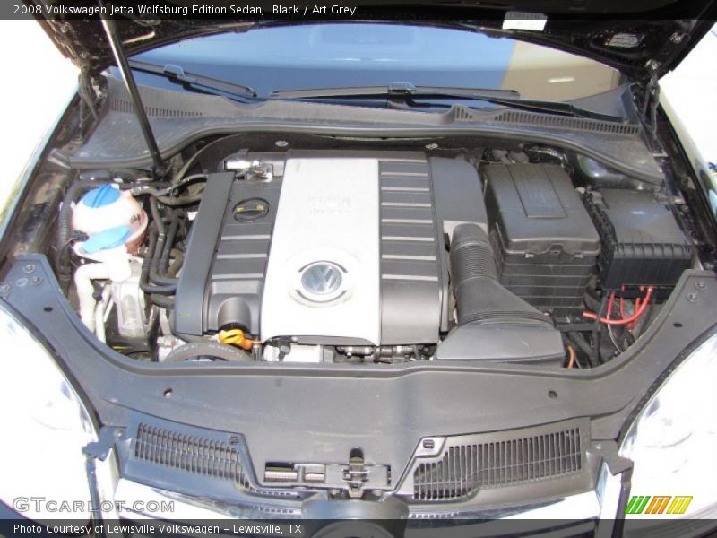 Black / Art Grey 2008 Volkswagen Jetta Wolfsburg Edition Sedan