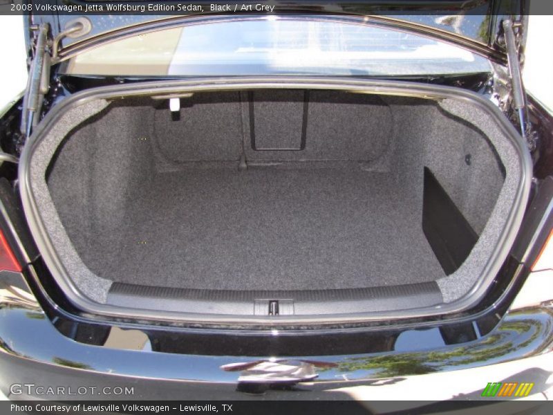 Black / Art Grey 2008 Volkswagen Jetta Wolfsburg Edition Sedan