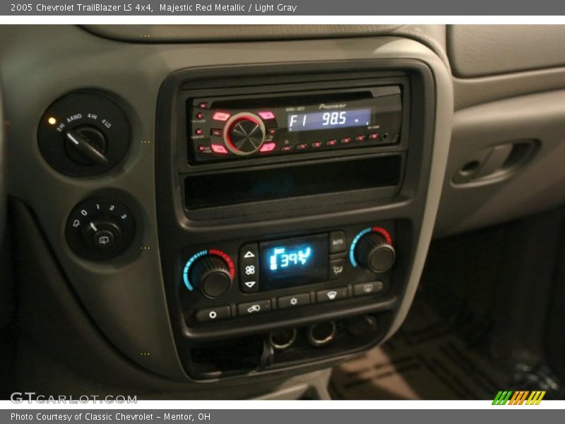Majestic Red Metallic / Light Gray 2005 Chevrolet TrailBlazer LS 4x4