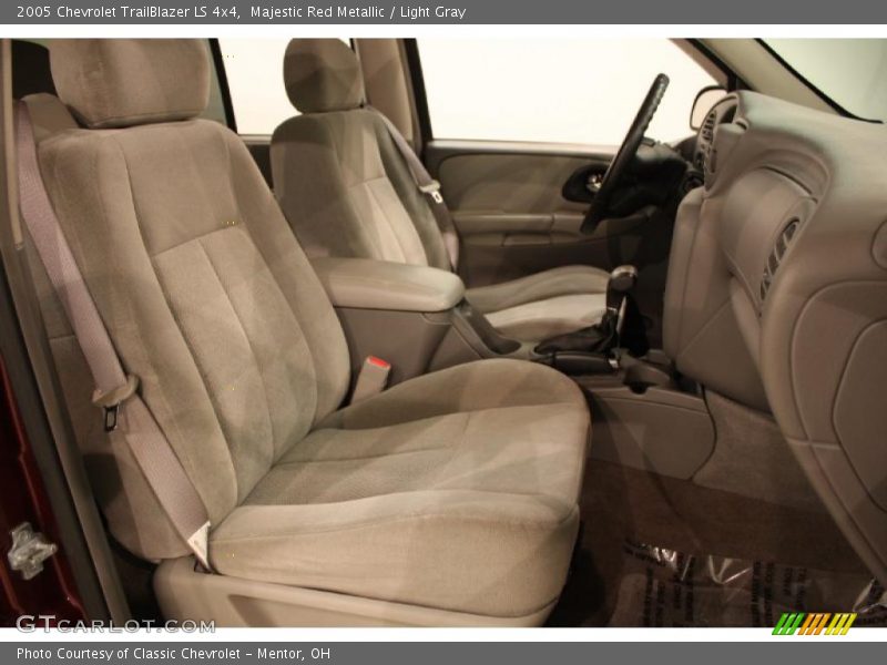 Majestic Red Metallic / Light Gray 2005 Chevrolet TrailBlazer LS 4x4