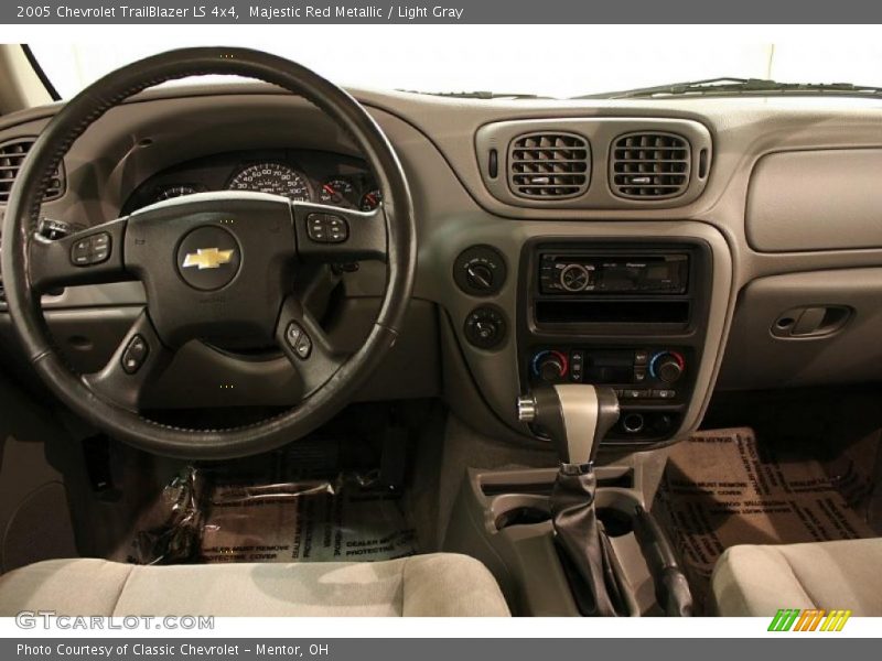 Majestic Red Metallic / Light Gray 2005 Chevrolet TrailBlazer LS 4x4