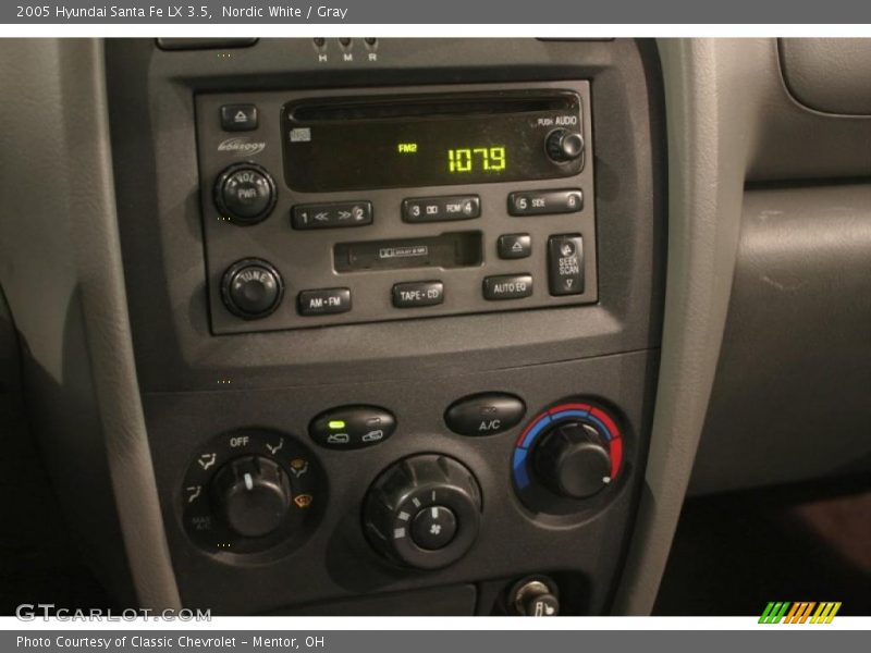 Controls of 2005 Santa Fe LX 3.5
