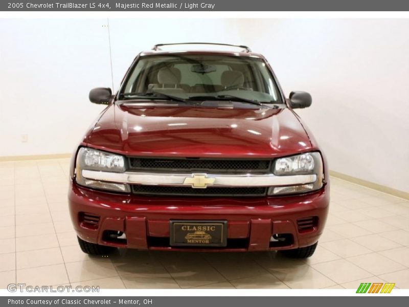 Majestic Red Metallic / Light Gray 2005 Chevrolet TrailBlazer LS 4x4