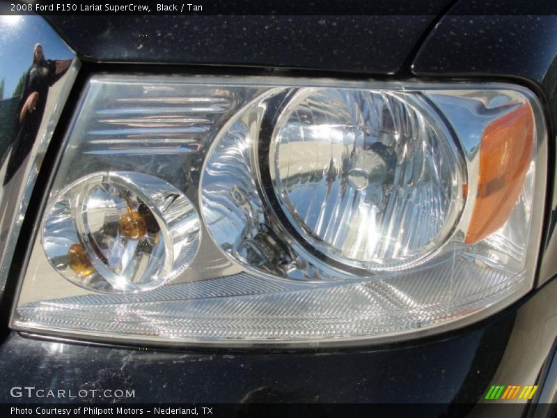 Black / Tan 2008 Ford F150 Lariat SuperCrew