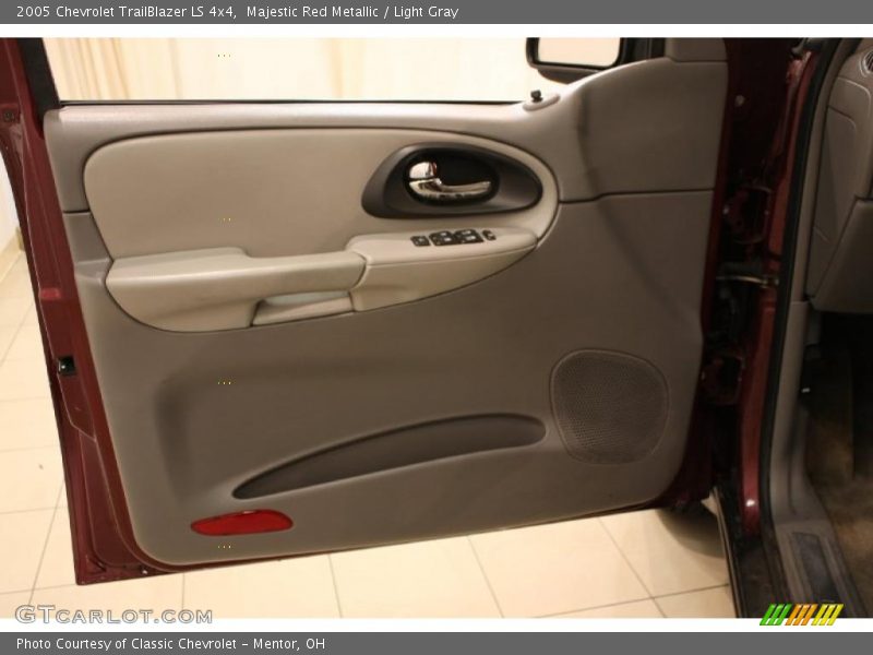 Majestic Red Metallic / Light Gray 2005 Chevrolet TrailBlazer LS 4x4