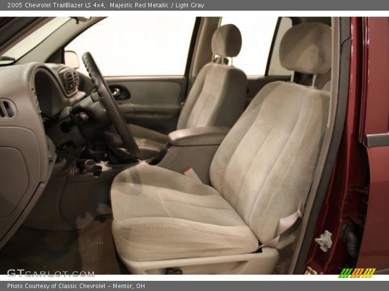 Majestic Red Metallic / Light Gray 2005 Chevrolet TrailBlazer LS 4x4