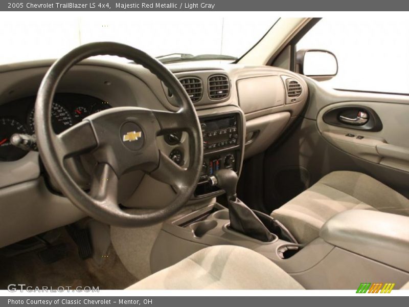 Majestic Red Metallic / Light Gray 2005 Chevrolet TrailBlazer LS 4x4