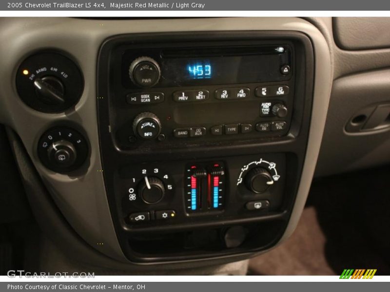 Majestic Red Metallic / Light Gray 2005 Chevrolet TrailBlazer LS 4x4