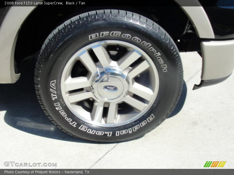 Black / Tan 2008 Ford F150 Lariat SuperCrew