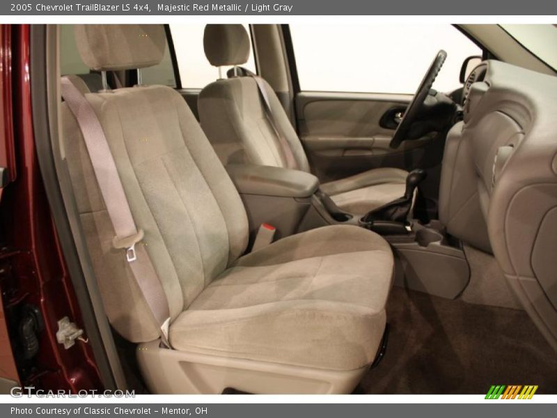 Majestic Red Metallic / Light Gray 2005 Chevrolet TrailBlazer LS 4x4