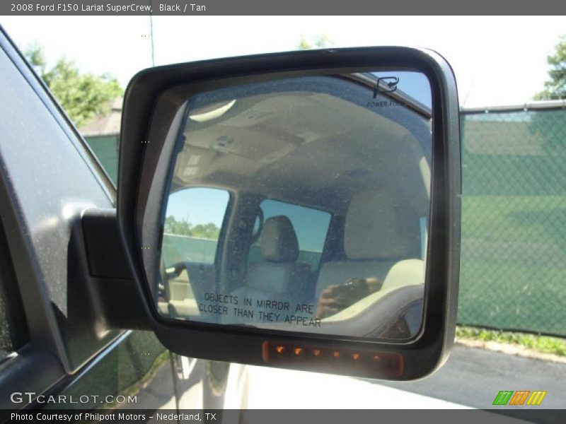 Black / Tan 2008 Ford F150 Lariat SuperCrew