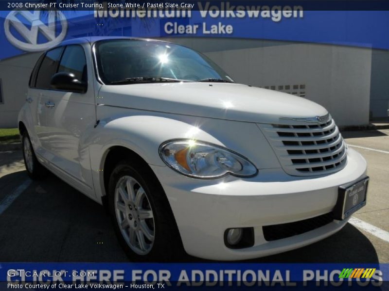 Stone White / Pastel Slate Gray 2008 Chrysler PT Cruiser Touring