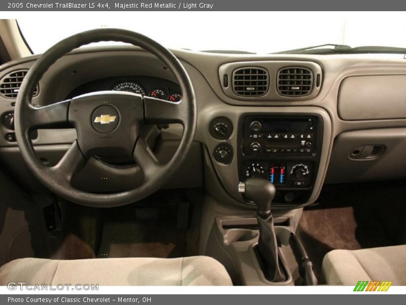 Majestic Red Metallic / Light Gray 2005 Chevrolet TrailBlazer LS 4x4