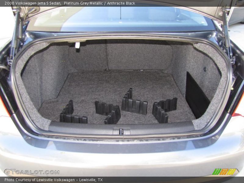 Platinum Grey Metallic / Anthracite Black 2008 Volkswagen Jetta S Sedan