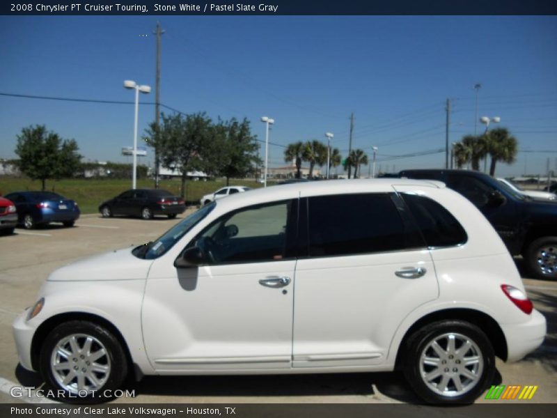 Stone White / Pastel Slate Gray 2008 Chrysler PT Cruiser Touring