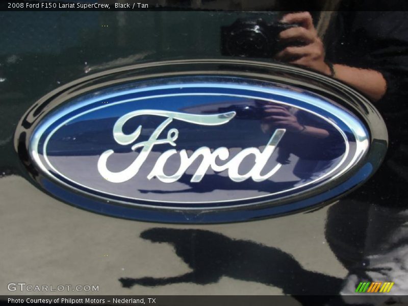 Black / Tan 2008 Ford F150 Lariat SuperCrew