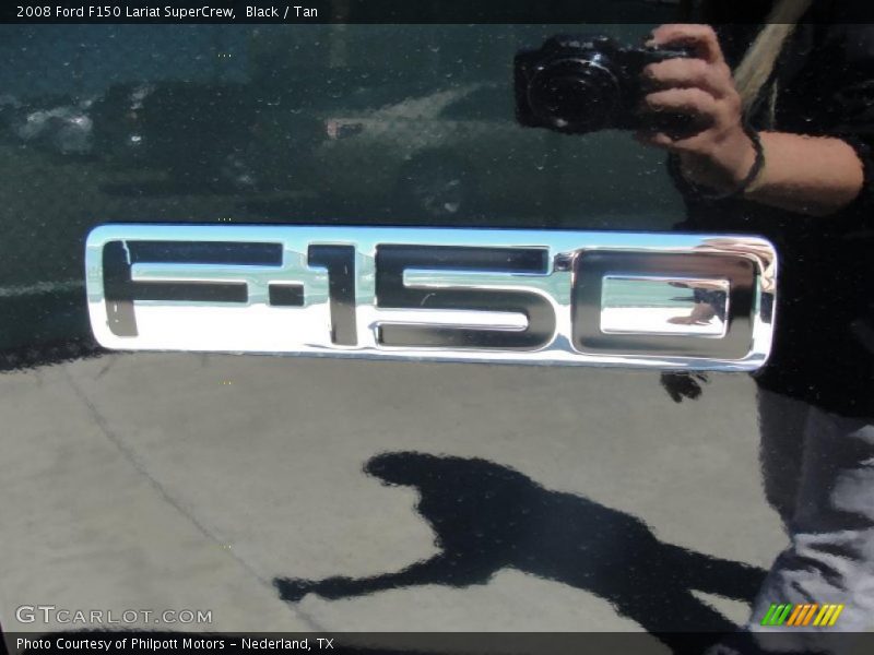 Black / Tan 2008 Ford F150 Lariat SuperCrew