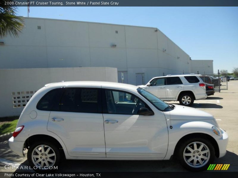 Stone White / Pastel Slate Gray 2008 Chrysler PT Cruiser Touring