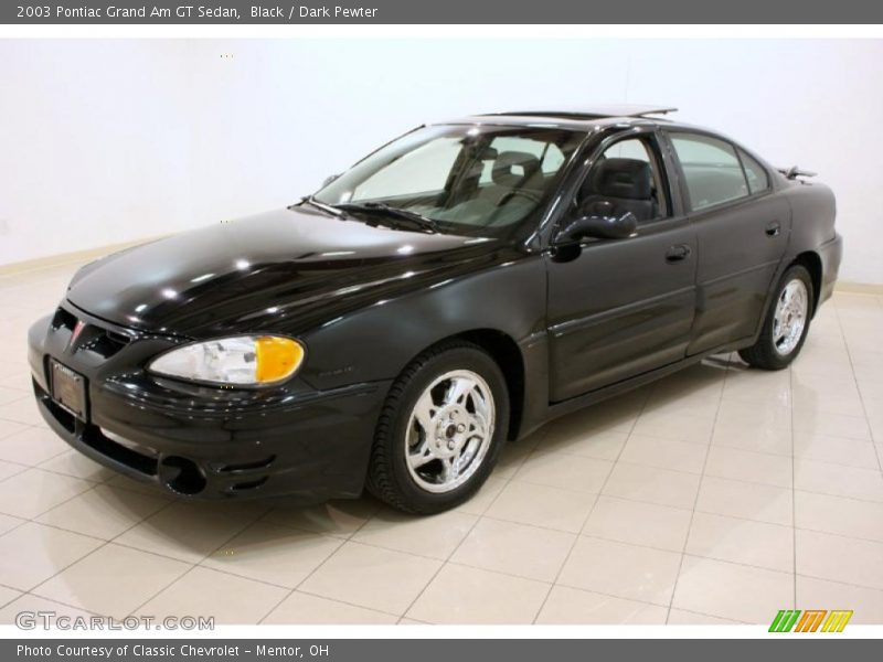 Black / Dark Pewter 2003 Pontiac Grand Am GT Sedan