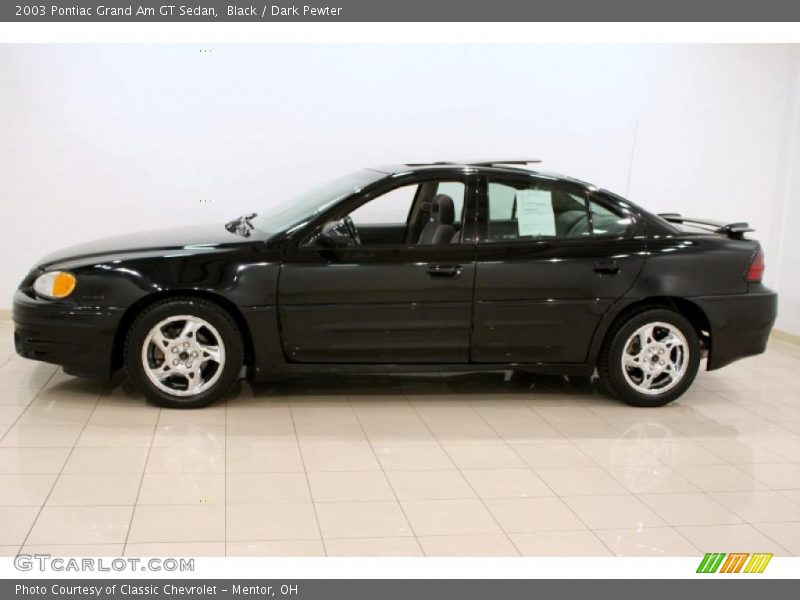 Black / Dark Pewter 2003 Pontiac Grand Am GT Sedan