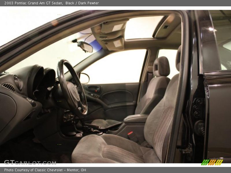 Black / Dark Pewter 2003 Pontiac Grand Am GT Sedan