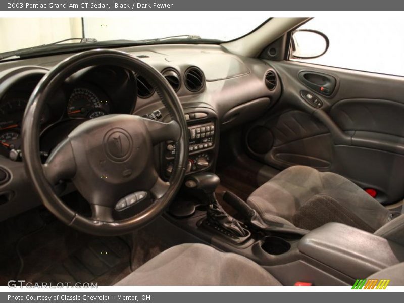 Black / Dark Pewter 2003 Pontiac Grand Am GT Sedan