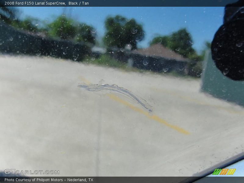 Black / Tan 2008 Ford F150 Lariat SuperCrew