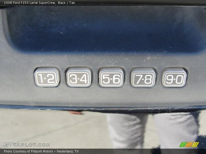 Black / Tan 2008 Ford F150 Lariat SuperCrew