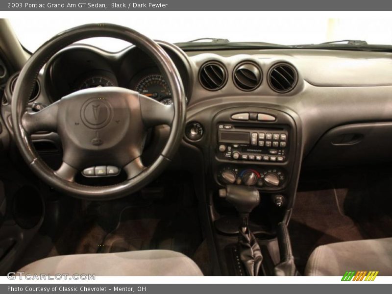 Black / Dark Pewter 2003 Pontiac Grand Am GT Sedan