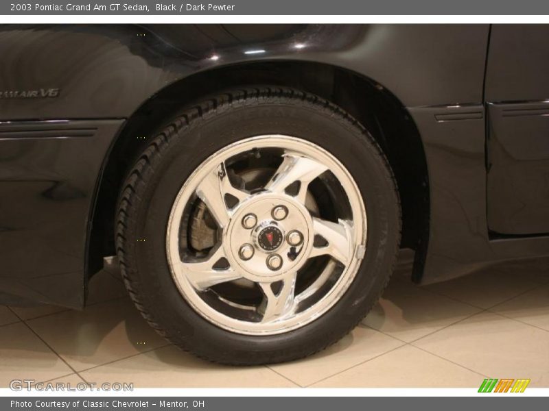 Black / Dark Pewter 2003 Pontiac Grand Am GT Sedan