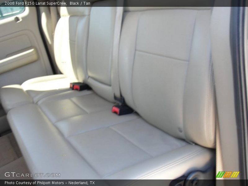 Black / Tan 2008 Ford F150 Lariat SuperCrew