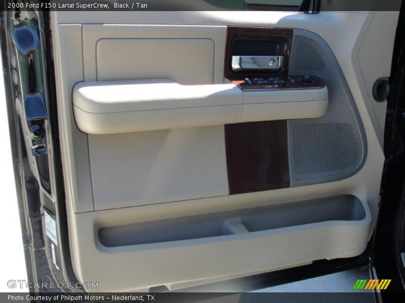 Black / Tan 2008 Ford F150 Lariat SuperCrew