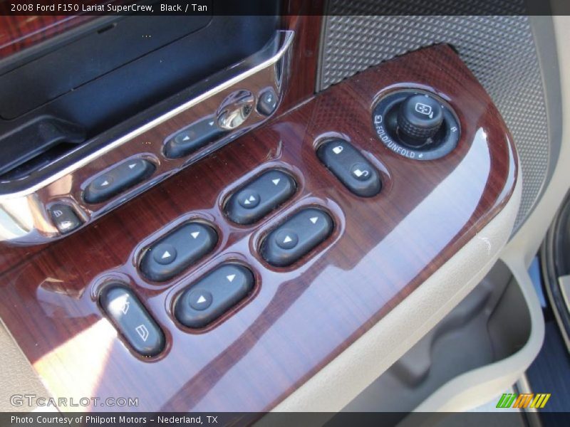 Black / Tan 2008 Ford F150 Lariat SuperCrew