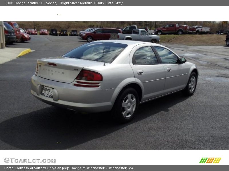 Bright Silver Metallic / Dark Slate Grey 2006 Dodge Stratus SXT Sedan