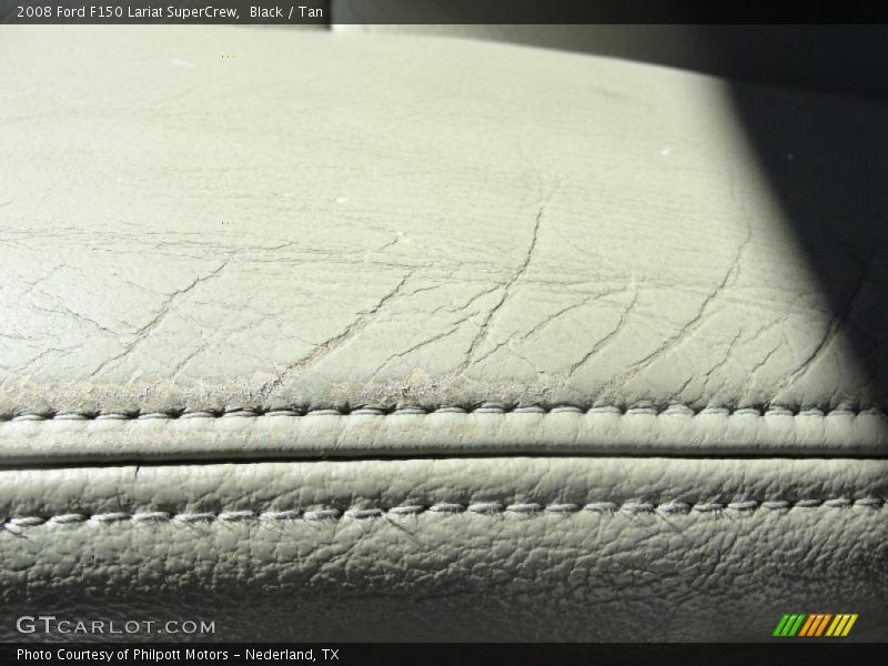 Black / Tan 2008 Ford F150 Lariat SuperCrew