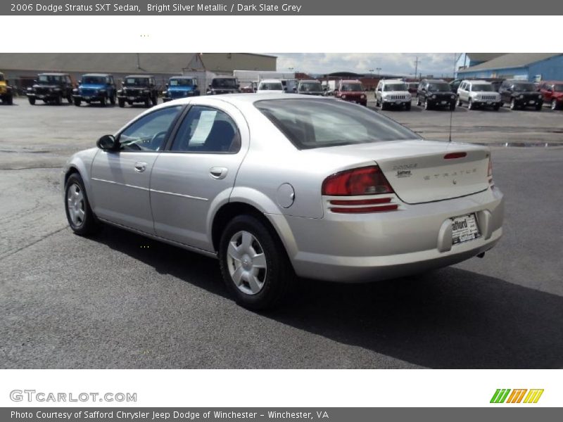 Bright Silver Metallic / Dark Slate Grey 2006 Dodge Stratus SXT Sedan