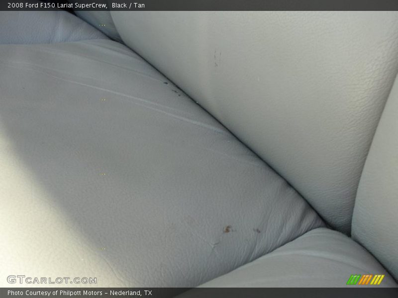 Black / Tan 2008 Ford F150 Lariat SuperCrew