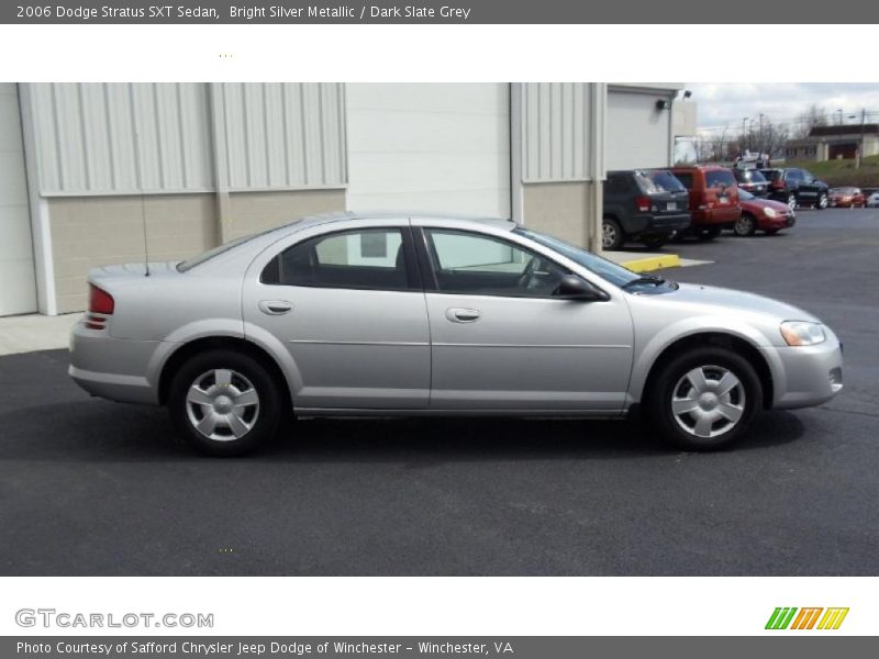 Bright Silver Metallic / Dark Slate Grey 2006 Dodge Stratus SXT Sedan