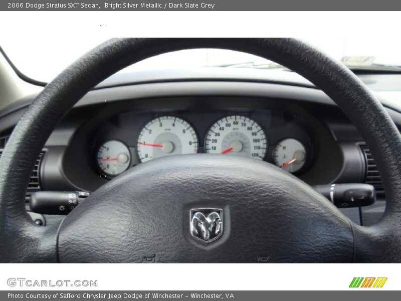 Bright Silver Metallic / Dark Slate Grey 2006 Dodge Stratus SXT Sedan